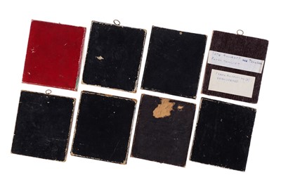 Lot 12 - Collection of 8 Sixth Plate Ambrotypes