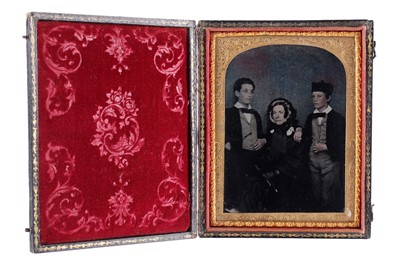 Lot 13 - Collection of 4 Quarter Plate Ambrotypes