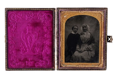 Lot 14 - Collection of 3 Quarter Plate Ambrotypes