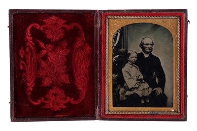 Lot 14 - Collection of 3 Quarter Plate Ambrotypes