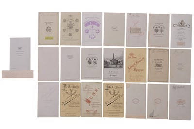 Lot 19 - Collection of 19th Century CDV images of Famous People