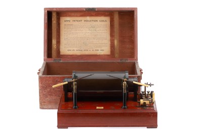 Lot 253 - Victorian Induction Coil, Alfred Apps