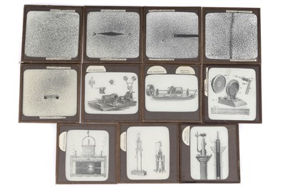 Lot 972 - Collection of Electricity & New Inventions Lantern Slides