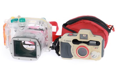 Lot 188 - A Canon Waterproof Camera and Case