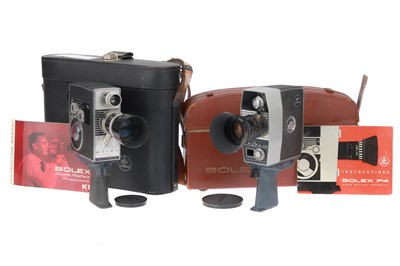 Lot 522 - A Pair of Bolex Cine Cameras