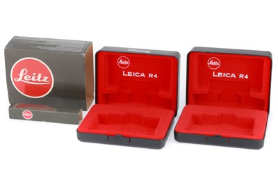 Lot 21 - A Pair of Leica R Presentation cases