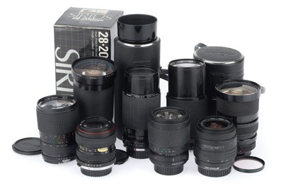 Lot 417 - A Selection of Telephoto Lenses