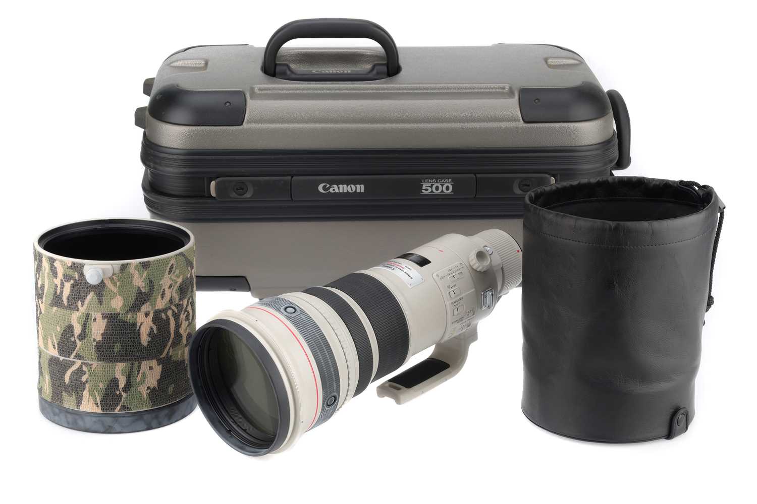 Lot 222 - A Canon EF L IS USM f/4 500mm Lens