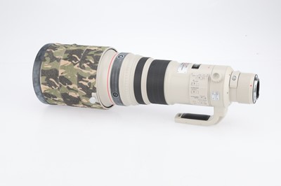 Lot 222 - A Canon EF L IS USM f/4 500mm Lens