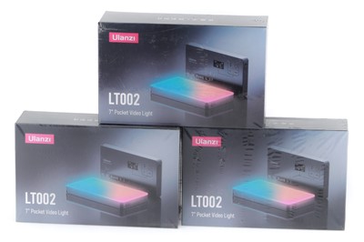 Lot 540 - Three (3) Ulanzi LT002 7" Pocket Video Camera Light