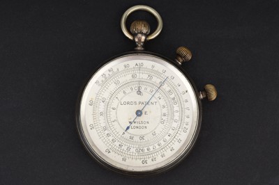 Lot 252 - G. F. Wilson, Silver Lords Calculator