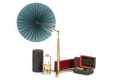 Lot 183 - Small Collection of Early Microscopes & Accessories