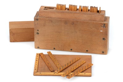 Lot 240 - A Set of Napier's Bones