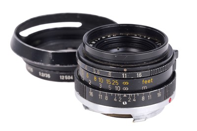 Lot 89 - A Leitz Summicron f/2 35mm Lens
