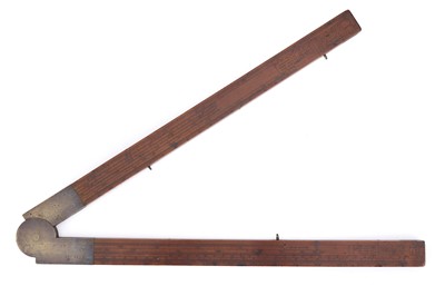 Lot 300 - John Brown, large 18" Sector Type Rule