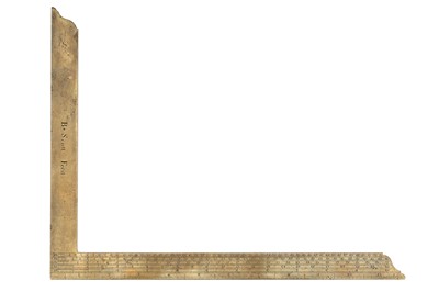 Lot 282 - B. Scott Brass Square