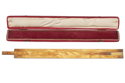 Lot 281 - An Important Slide Rule By Dr. Roget