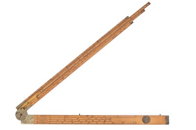 Lot 304 - Robert Corson Coggeshall Improved Slide Rule