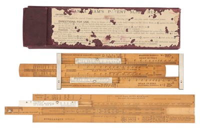 Lot 309 - 2 Ganga Ramm's Patent Slide Rules By Holtzapffel & Co. London
