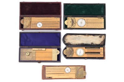 Lot 234 - Collection of 5 Clinometers