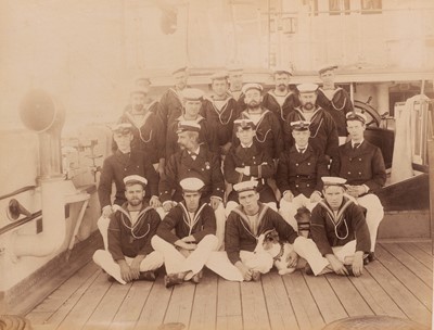 Lot 81 - Album HMS Partridge Crew and N.Yorkshire