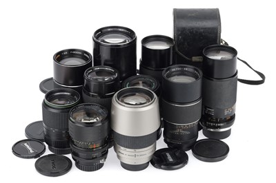 Lot 349 - A Group of Telephoto Lenses