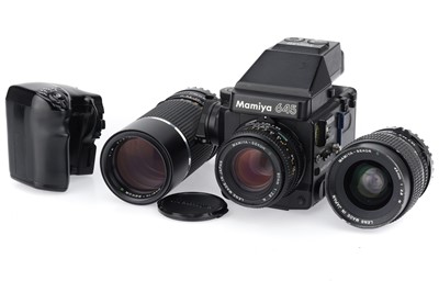 Lot 254 - A Mamiya 645 Super Medium Format Camera Outfit