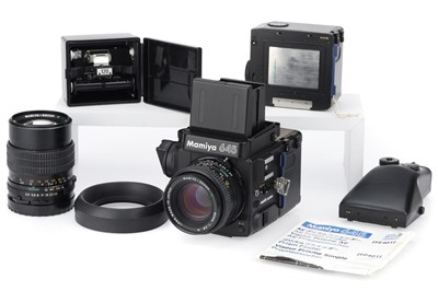 Lot 255 - A Mamiya 645 Super Medium Format Camera Outfit