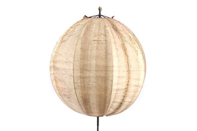 Lot 350 - Bretts's Folding Silk Terrestrial Globe