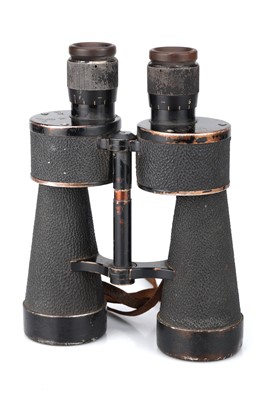 Lot 357 - Leitz, Pair of WWII German Artillary Officers 7x50 Binoculars