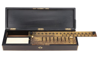 Lot 242 - Thomas de Colmar, Arithmomètre, c. 1870