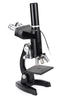 Lot 1011 - A BBT Krauss France Binocular Microscope