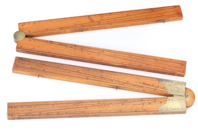 Lot 285 - 2 Large Boxwood Sectors