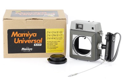 Lot 269 - A Mamiya Universal Press Medium Format Film Camera Body