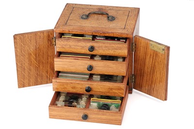 Lot 211 - Cabinet of Microscope Slides