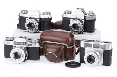 Lot 182 - A Group of Zeiss Ikon Cameras
