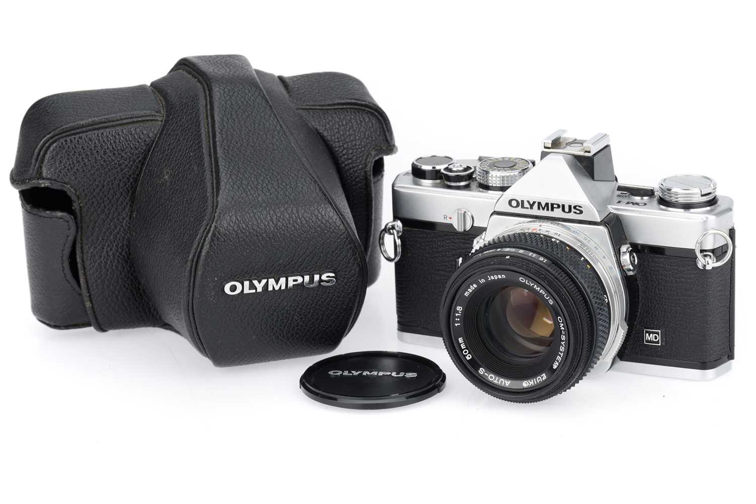 OLYMPUS OM-1 外観美品】OLYMPUS OM-1 MD ブラック ＊145 外観美品
