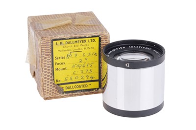 Lot 443 - A J. H. Dallmeyer Super Six f/1.9 2" Projection Lens