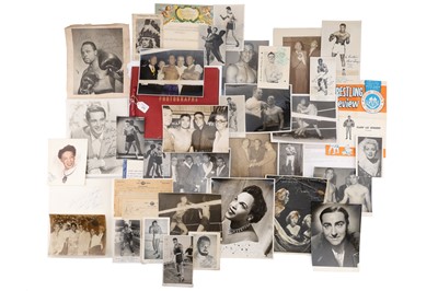 Lot 62 - Boxing Randolph "Randy" Turpin Archive