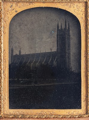 Lot 12 - Ambrotype of a Church
