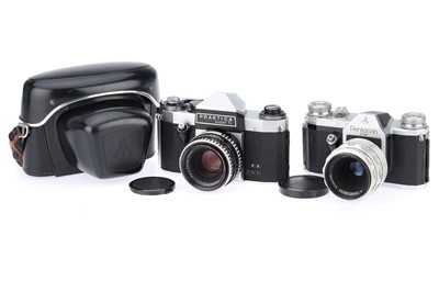 Lot 176 - A Pair of Pentacon 35mm Cameras