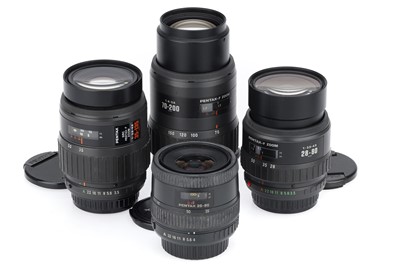 Lot 378 - A Group of Pentax AF Zoom Lenses