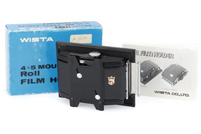 Lot 804 - A Wista Type N 4x5 Reducing Roll Film Back