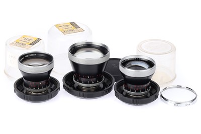 Lot 362 - A Group of Carl Zeiss Pro-Tessar Lenses