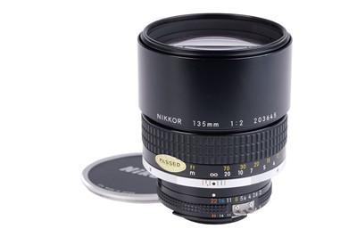 Lot 223 - A Nikon Ais Nikkor f/2 135mm Lens