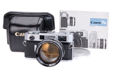 Lot 164 - A Canon Model 7 Rangefinder Camera