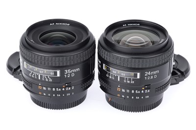 Lot 454 - A Pair of Nikon Digital Wide-Angle Lenses