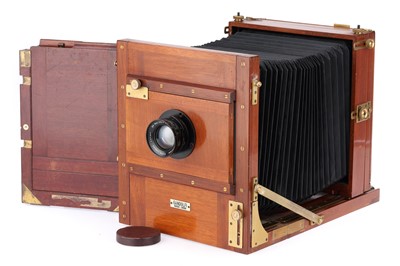 Lot 348 - A Gandolfi Whole Plate Tailboard Camera