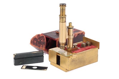 Lot 190 - A Fine & Rare Nachet Pocket Microscope - Microscope de Poche