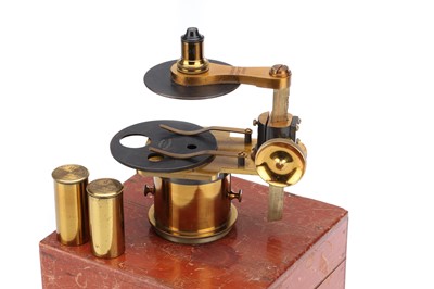 Lot 195 - Newton & Co. Magic Lantern Projecting Microscope